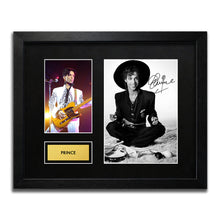Prince Signed Autograph Framed Music Memorabilia