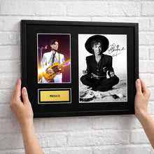 Prince Signed Autograph Framed Music Memorabilia