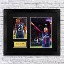 Kylian Mbappe PSG Football Signed Autograph Print - BBG