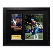 Payne Stewart - Signed Autograph Framed Golf Memorabilia