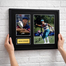 Payne Stewart - Signed Autograph Framed Golf Memorabilia