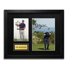 Phil Mickelson - Signed Autograph Framed Golf Memorabilia