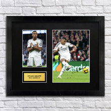 Kylian Mbappe Real Madrid Football Signed Autograph Print - BBG