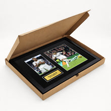 Kylian Mbappe Real Madrid Football Signed Autograph Print - Box