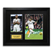 Kylian Mbappe Real Madrid Football Signed Autograph Print - WBG
