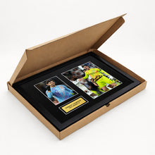 Thibaut Courtois Real Madrid Football Signed Autograph Print - Box
