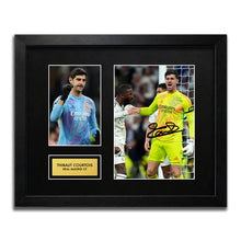 Thibaut Courtois Real Madrid Football Signed Autograph Print - WBG