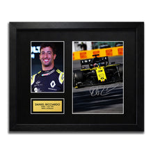 Daniel Ricciardo Renault F1 Autograph Signed Poster Art Print