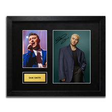 Sam Smith Signed Autograph Framed Music Memorabilia