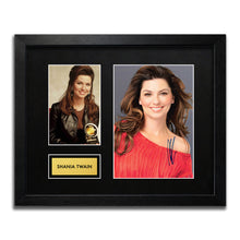 Shania Twain Signed Autograph Framed Music Memorabilia