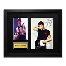 Shawn Mendes Signed Autograph Framed Music Memorabilia