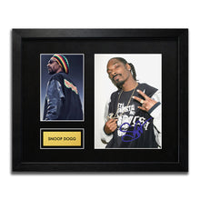 Snoop Dogg Signed Autograph Framed Music Memorabilia