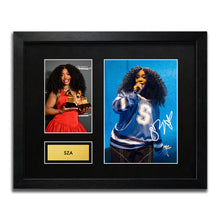 SZA Signed Autograph Framed Music Memorabilia