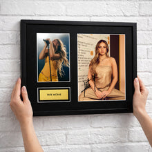 Tate McRae Autograph Print Wall Display