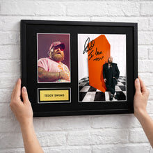 Teddy Swims Signed Autograph Framed Music Memorabilia