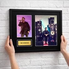 The Weeknd Signed Autograph Framed Music Memorabilia