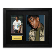 Travis Scott Signed Autograph Framed Music Memorabilia