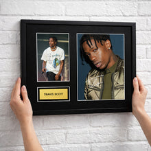 Travis Scott Signed Autograph Framed Music Memorabilia