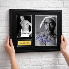 Tupac Shakur Signed Autograph Framed Music Memorabilia