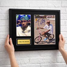 Tyler the Creator Signed Autograph Framed Music Memorabilia