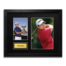 Tom Kim - Signed Autograph Framed Golf Memorabilia