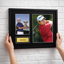 Tom Kim - Signed Autograph Framed Golf Memorabilia