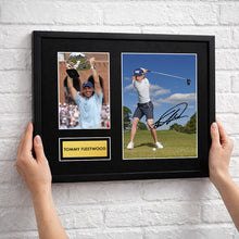 Tommy Fleetwood - Signed Autograph Framed Golf Memorabilia