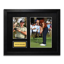 Viktor Hovland - Signed Autograph Framed Golf Memorabilia