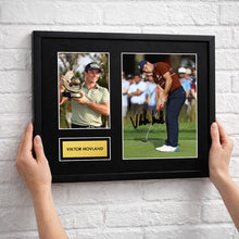 Viktor Hovland - Signed Autograph Framed Golf Memorabilia