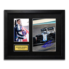 George Russell Williams F1 Autograph Signed Poster Art Print