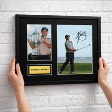 Xander Schauffele - Signed Autograph Framed Golf Memorabilia