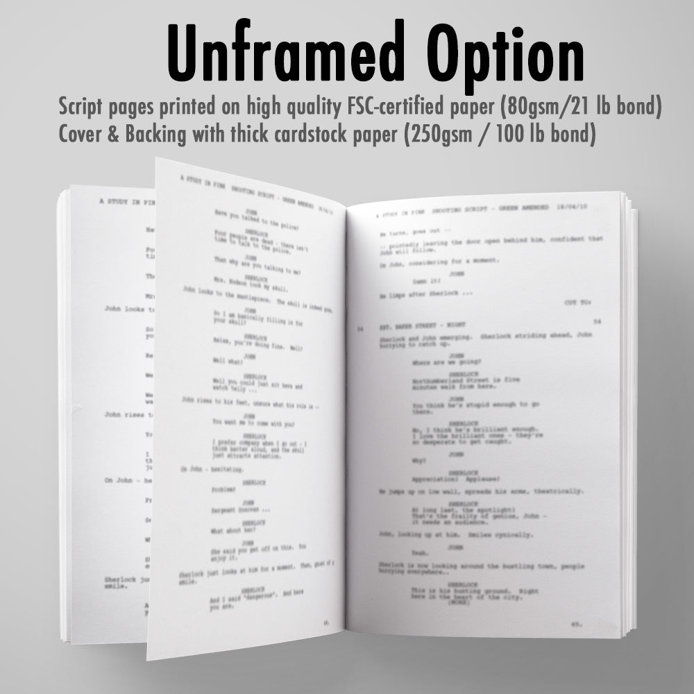 Stranger Things Script Format Stranger Things Tv Script Pilot Episode Screenplay - Signed Autograph ...