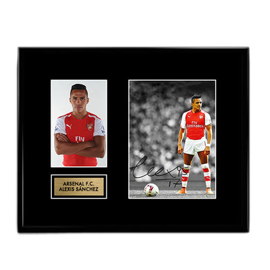 Alexis Sanchez - Arsenal FC Autographed Signed Photo Memorabilia