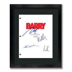 Barry Tv Signed Autographed Script Screenplay - Bill Hader - Stephen Root