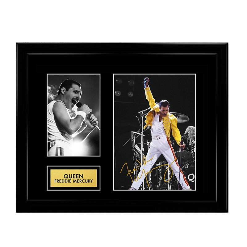 Freddie Mercury Queen - Autograph Signed Poster Autograph Signed Poster