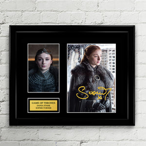 Game of Thrones - Sansa Stark - Sophie Turner Signed Autograph