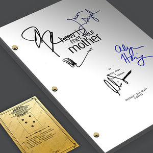 How I Met Your Mother HIMYM TV Pilot Signed Autographed Script Screenplay - Neil Patrick Harris - Cobie Smulders - Jason Segal - Alyson Hannigan