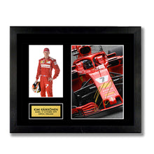 Kimi Raikonnen - Scuderia Ferrari 2018 - Formula One F1 Autograph Signed Poster Art Print Artwork