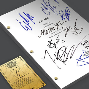 Mad Men TV Signed Autographed Script Screenplay - Jon Hamm - January Hones - Christina Hendricks - Elizabeth Moss