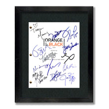 Orange Is The New Black TV Script - Screenplay Signed Autograph Reprint - Taylor Schilling - Kate Mulgrew - Laura Prepon - Litchfield