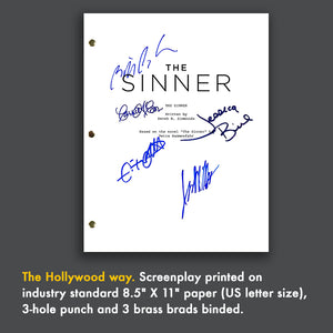 The Sinner Pilot Signed TV Screenplay