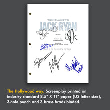 Tom Clancy's Jack Ryan Signed Autographed Tv Script Screenplay - John Krasinski - Abbie Cornish - Wendell Pierce