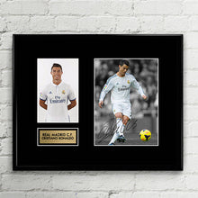 Cristiano Ronaldo - Signed Poster Art Print Artwork - Real Madrid CR7