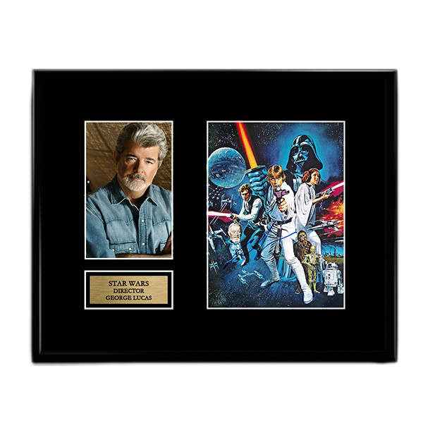 George Lucas - Director - Star Wars - Autograph Signed Poster Art Print Artwork - Last Jedi
