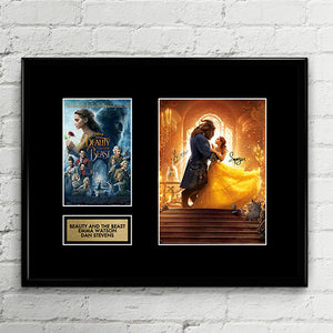 Beauty and the Beast Autograph Signed Poster Art Print Artwork - Disney Princess Movie - Emma Watson Dan Stevens