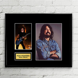 Dave Grohl Foo Fighters - Autograph - Signed Poster Art Print Artwork - Grammy Billboard