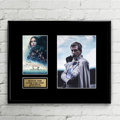 Ben Mendelsohn Signed - Orson Krennic - Rogue One A Star Wars Story -  Signed Poster Art Print Artwork