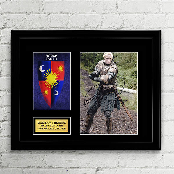 Brienne of Tarth - Gwendoline Christie - Autograph Signed Poster Art Print Artwork - Game of Thrones