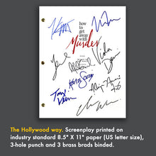 How To Get Away From Murder - TV Script Screenplay Signed Autograph Reprint - Viola Davis - Alfred Enoch - Aja Naomi King