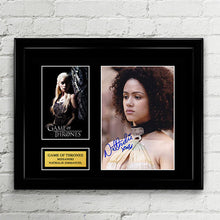 Missandei - Nathalie Emmanuel - Autograph Signed Poster Art Print Artwork - Game of Thrones